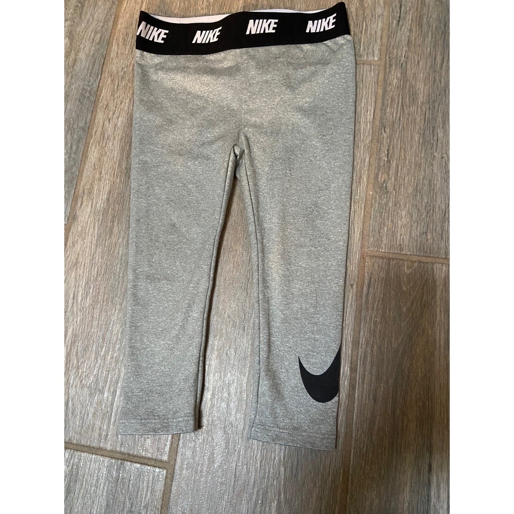 Nike Dryfit pants leggings gray and black toddler 2T